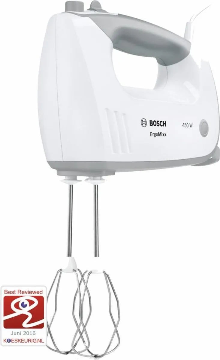 Bosch MFQ36400 Handmixer - 450W - Wit