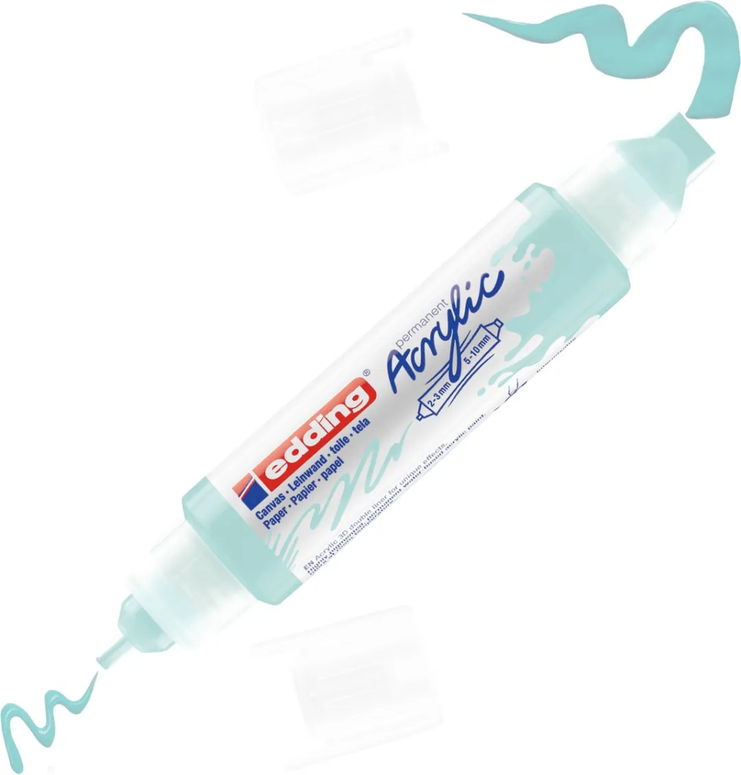 edding 5400 3D Double Liner - Pastelblauw