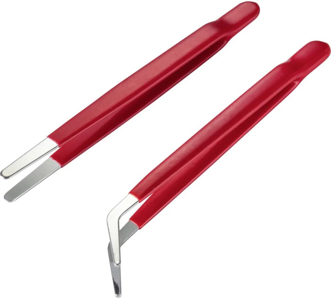 TOOLCRAFT TO-6897171 Pincetset - 2-delig Plat-rond