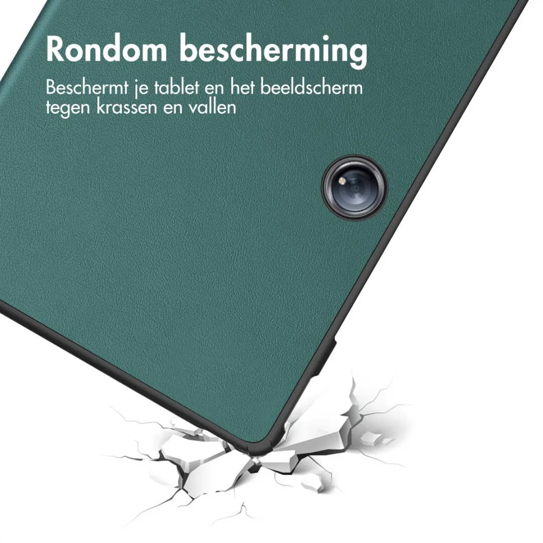 imoshion Tablethoes OnePlus Pad 2 Trifold Bookcase SH00076825 - Donkergroen