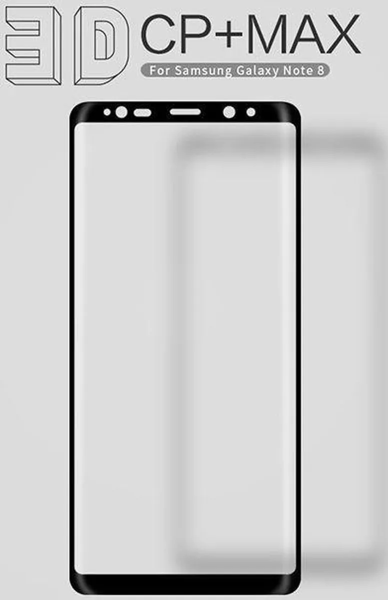 Nillkin 3D CP+ Tempered Glass Samsung Galaxy Note8 - afbeelding 6 van 6