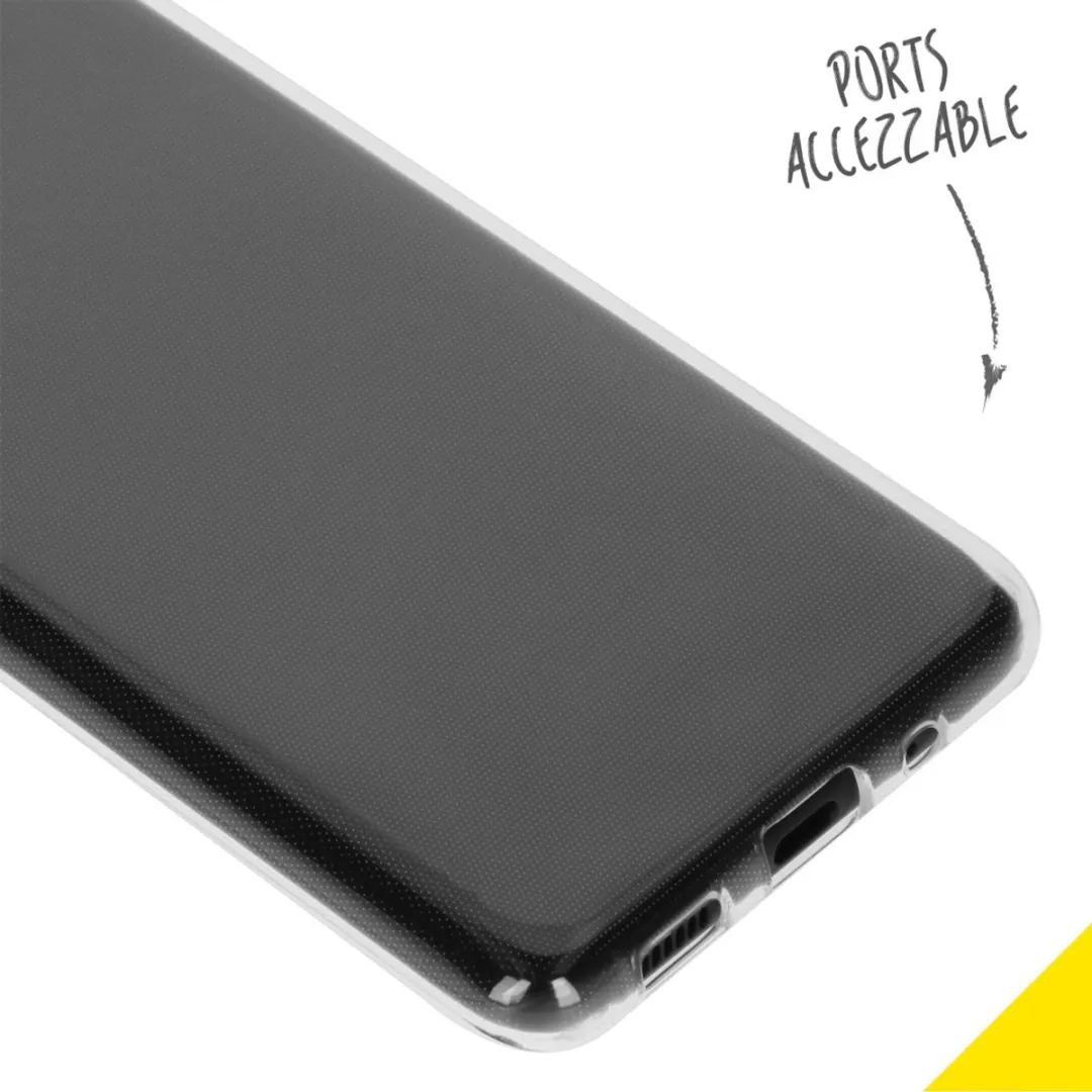 Accezz Hoesje Samsung Galaxy S20 - Transparant