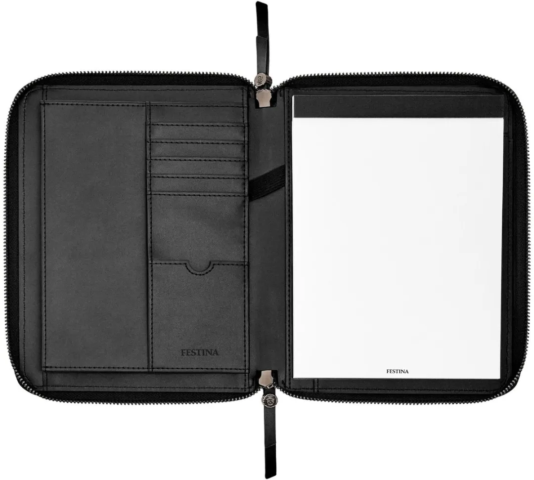 Festina A5 Schrijfmap Interlace - Black