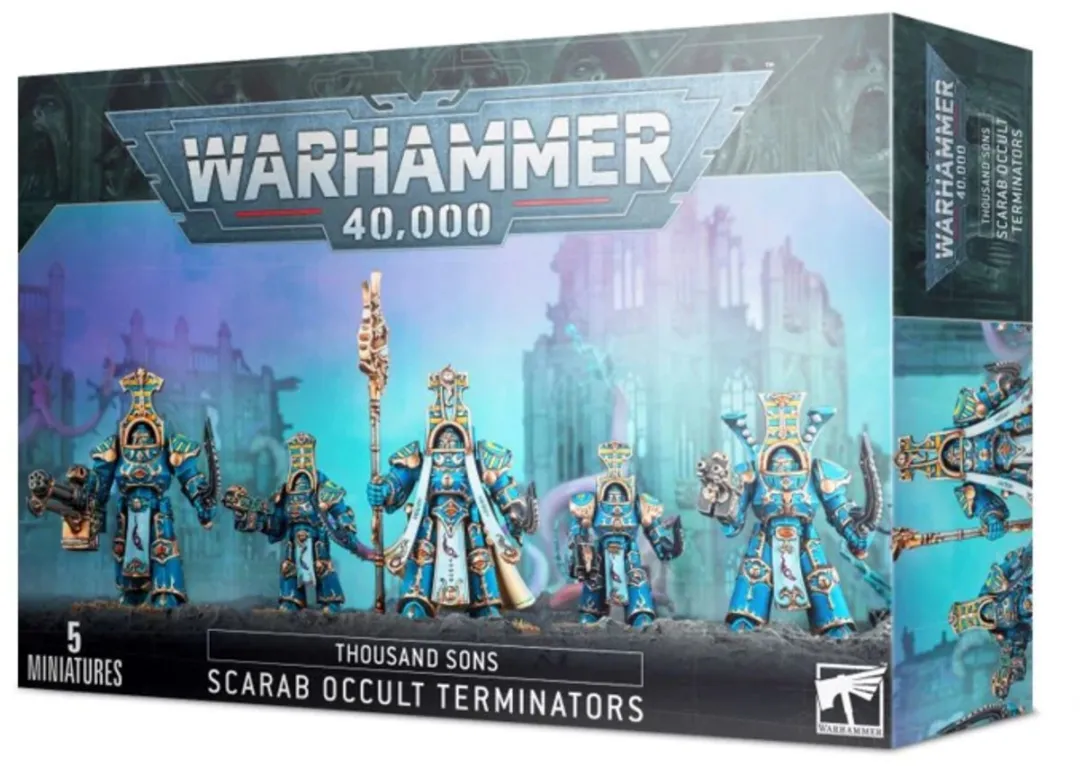Games Workshop Thousand Sons Scarab Occult Terminators