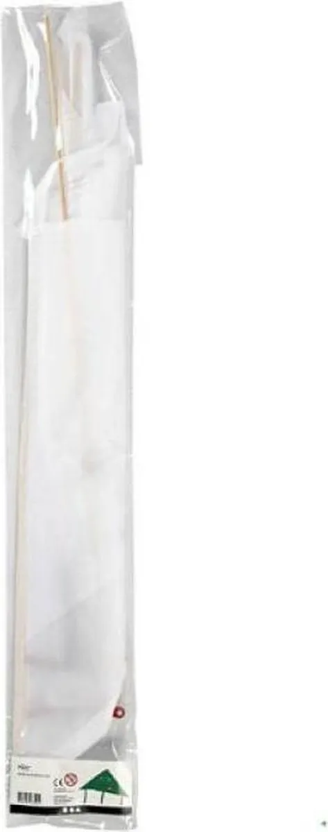 Creativ Company Creotime Vlieger 46x90cm - Wit