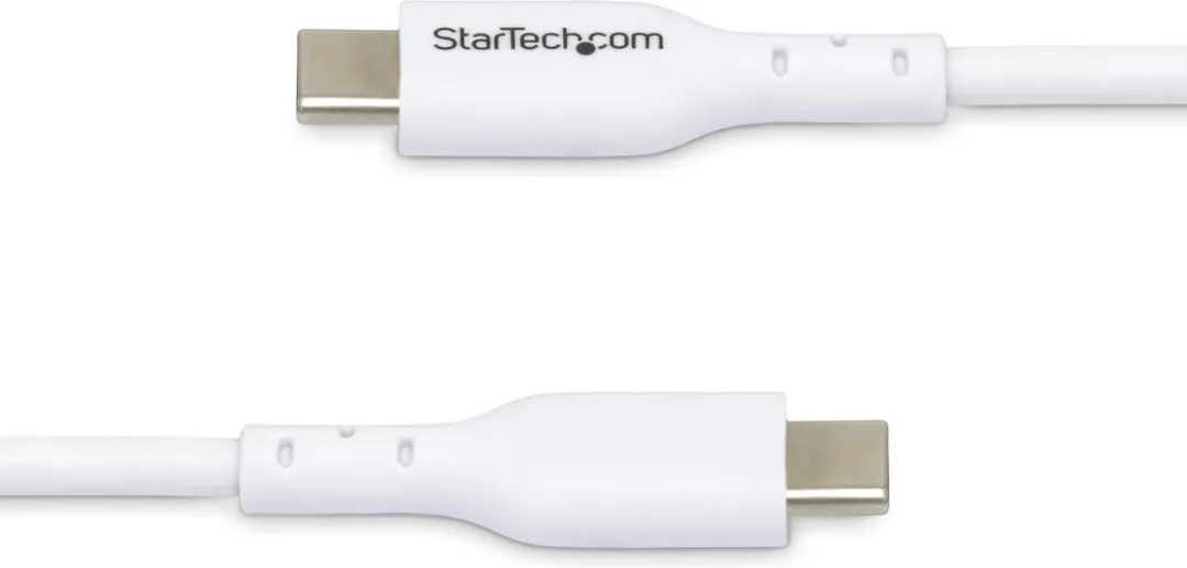 Startech USB2CC3MWHE USB-C Laadkabel 60W Wit