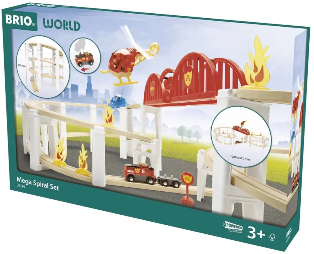 Brio 63611400 Railsset Berg & dal