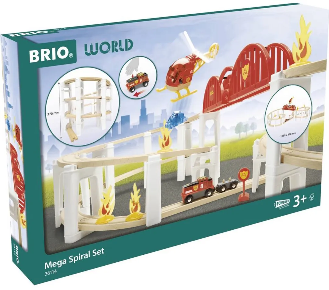 Brio 63611400 Railsset Berg & dal