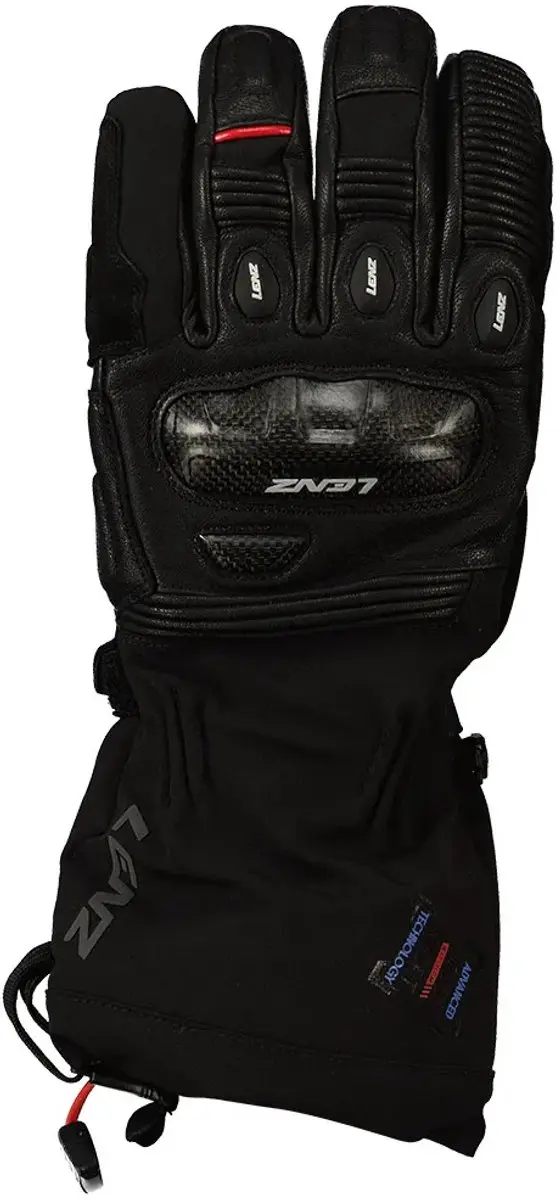 Lenz Touring Verwarmde Handschoenen Zwart 2XL / Long Man