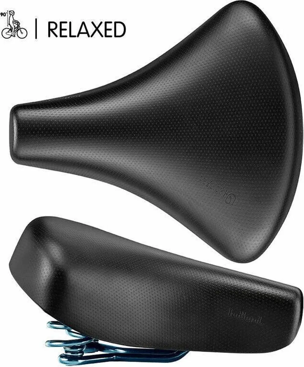 Selle Royal Holland Relaxed Fietszadel - Zwart - afbeelding 5 van 6