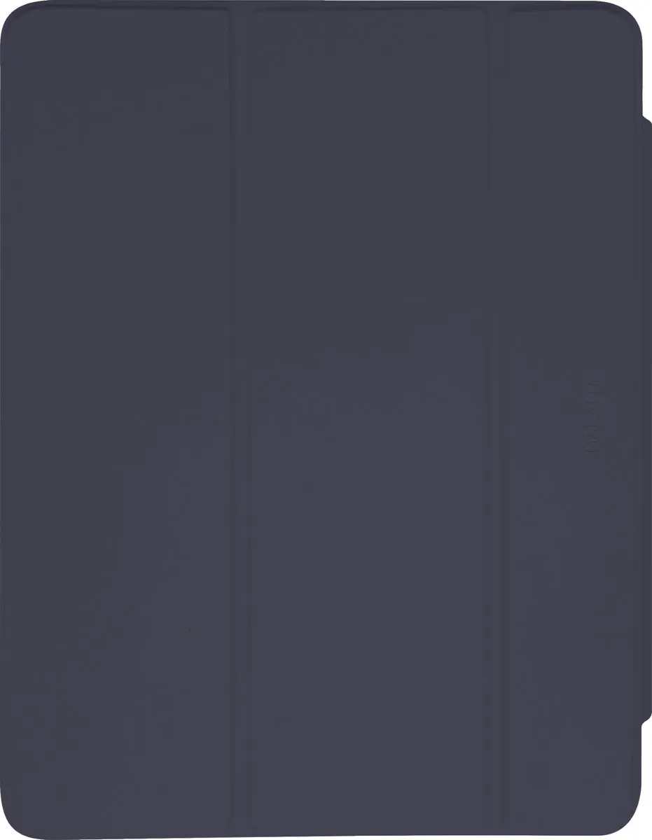 Macally BSTANDA6L-BL beschermhoes met standaard-functie voor 13-inch iPad Air (M4/2026, M3/2025, M2/2024) - Compatibel met Apple Pencil - Donker blauw