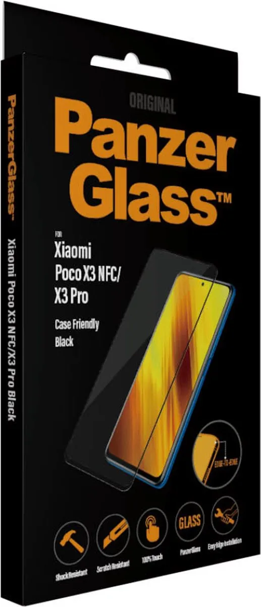 PanzerGlass Xiaomi Poco X3 NFC Hoesje - Zwart