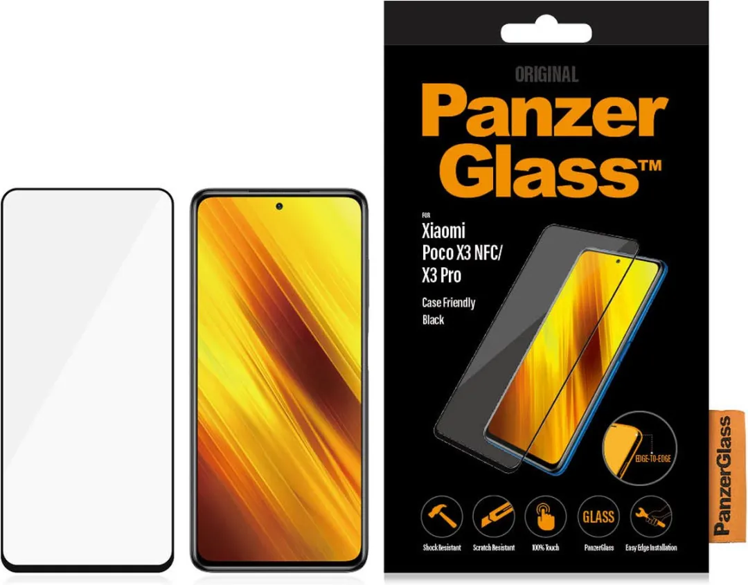 PanzerGlass Xiaomi Poco X3 NFC Hoesje - Zwart