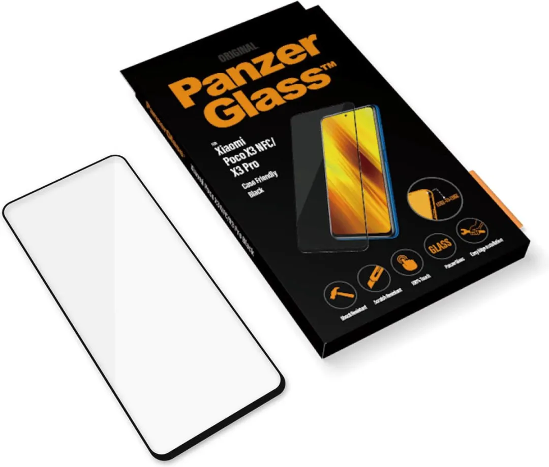PanzerGlass Xiaomi Poco X3 NFC Hoesje - Zwart