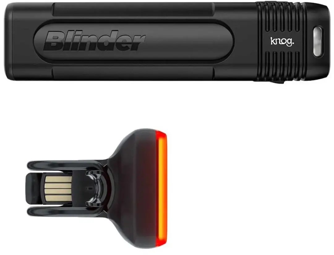 Knog Blinder Pro 900 + Blinder Square Rear Set - Zwart - afbeelding 2 van 6