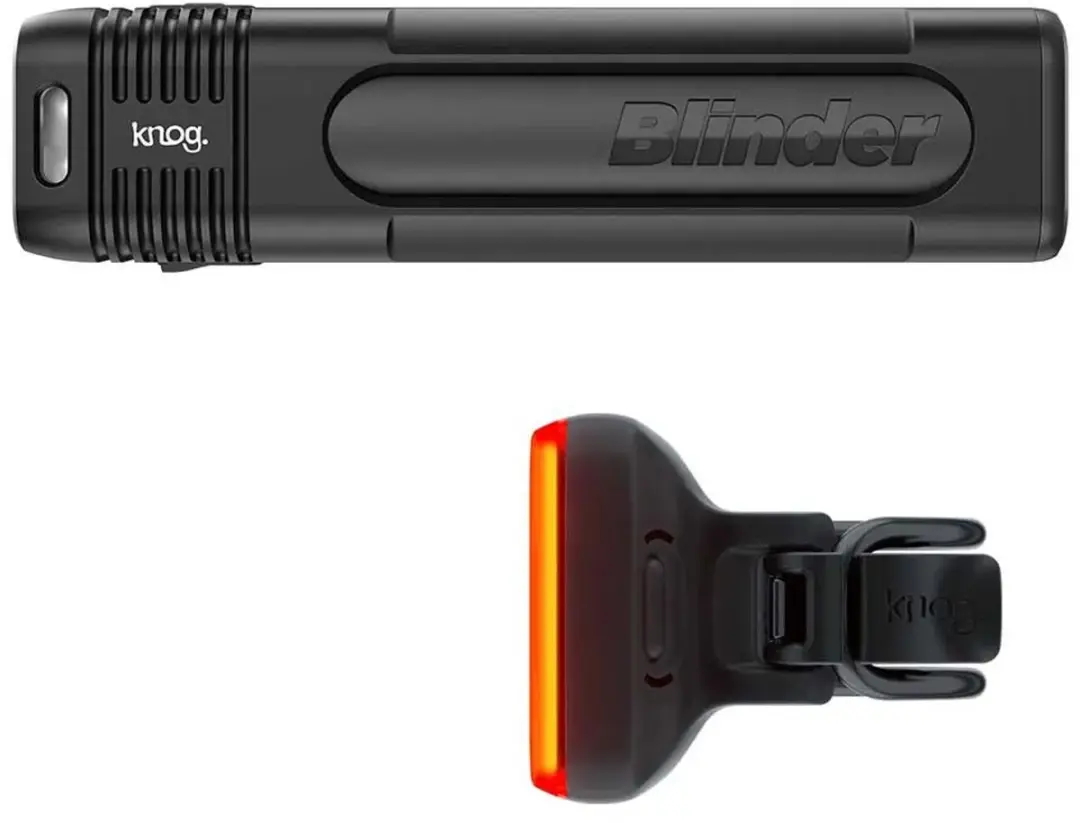 Knog Blinder Pro 900 + Blinder Square Rear Set - Zwart - afbeelding 3 van 6