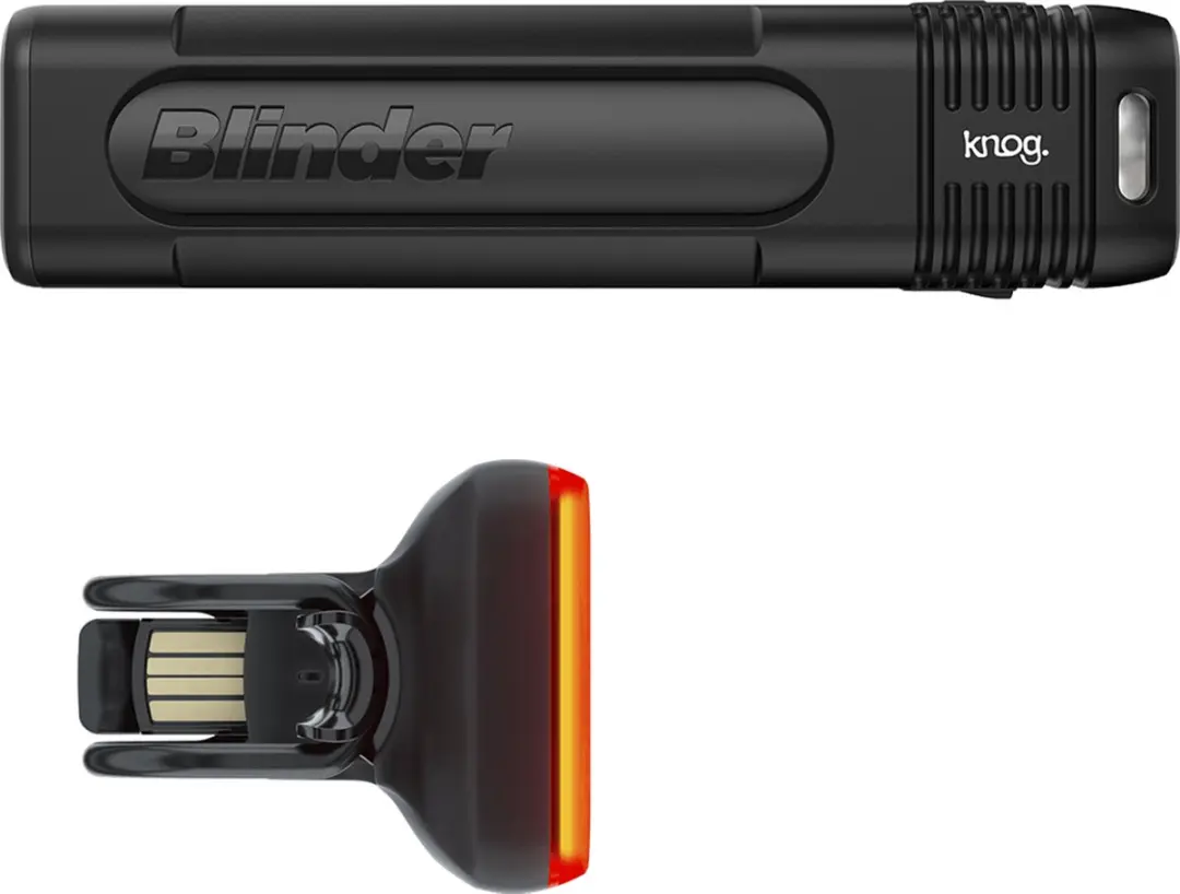 Knog Blinder Pro 900 + Blinder Square Rear Set - Zwart - afbeelding 4 van 6