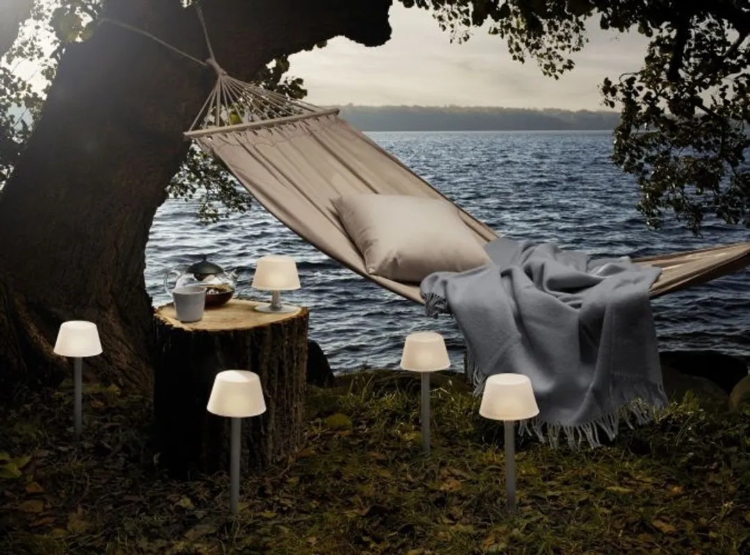 Eva Solo SunLight Solar Lamp Grondspies - Aluminium - Ø10cm