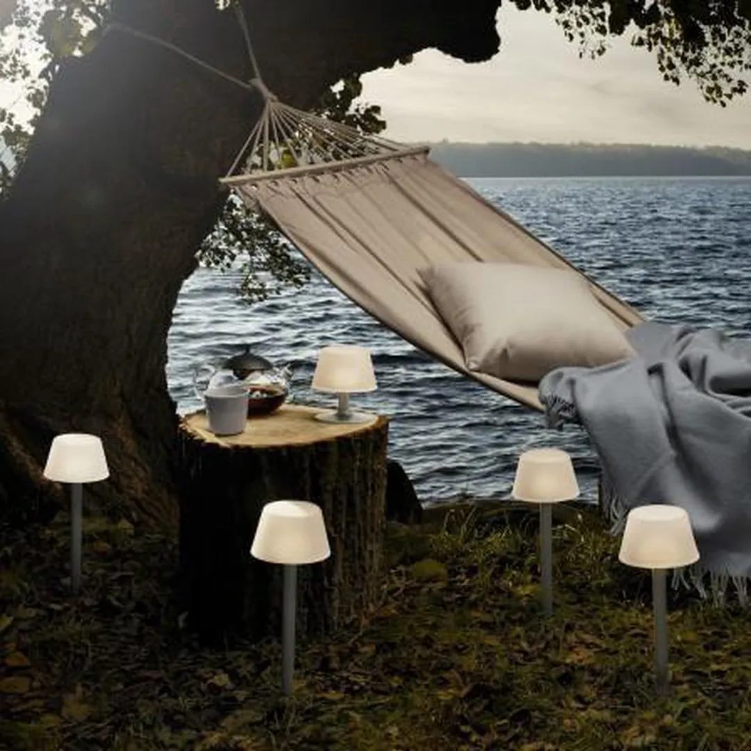 Eva Solo SunLight Solar Lamp Grondspies - Aluminium - Ø10cm
