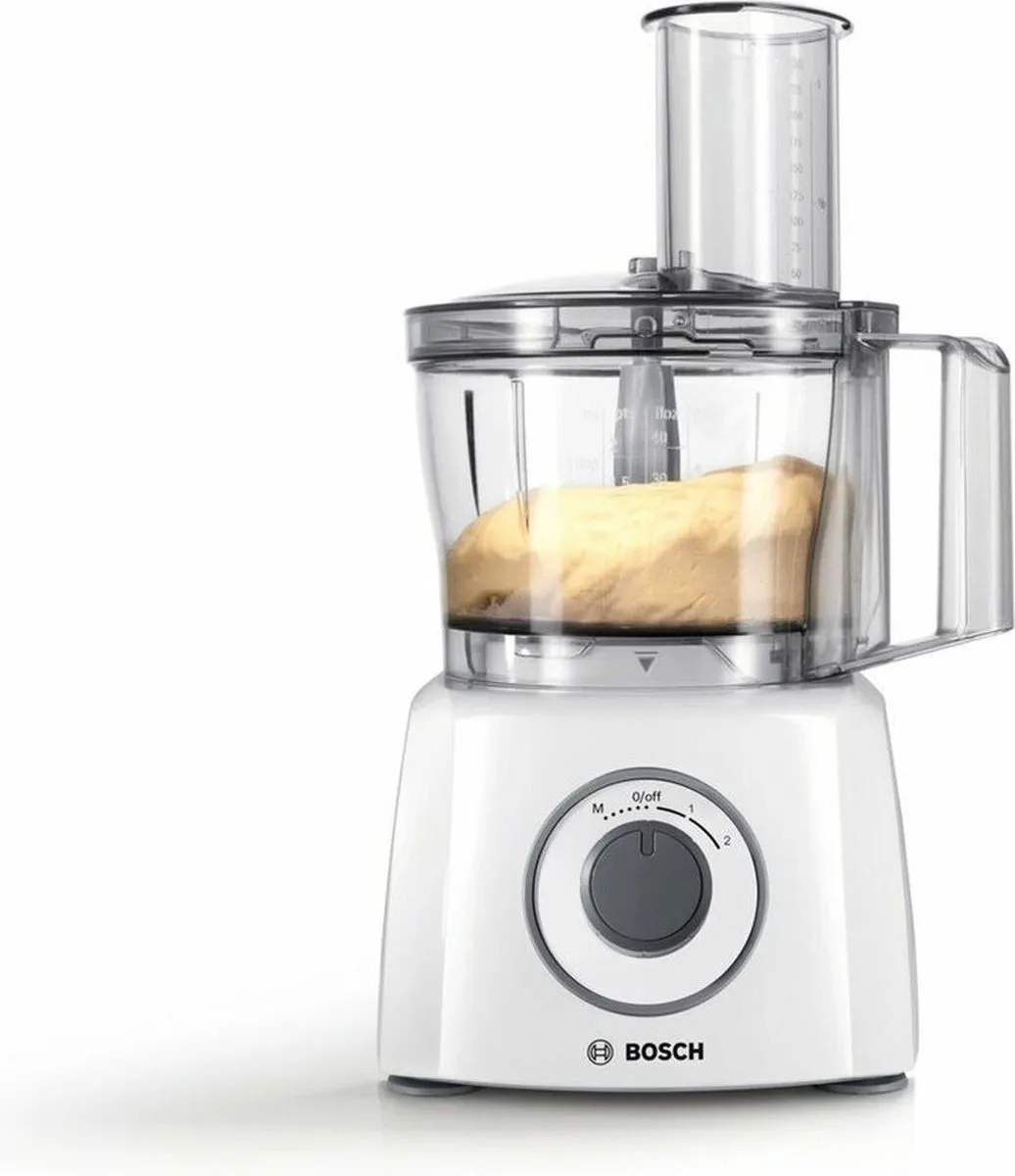 Bosch MCM3100W Foodprocessor 700W - 2,3L - Wit - afbeelding 6 van 6