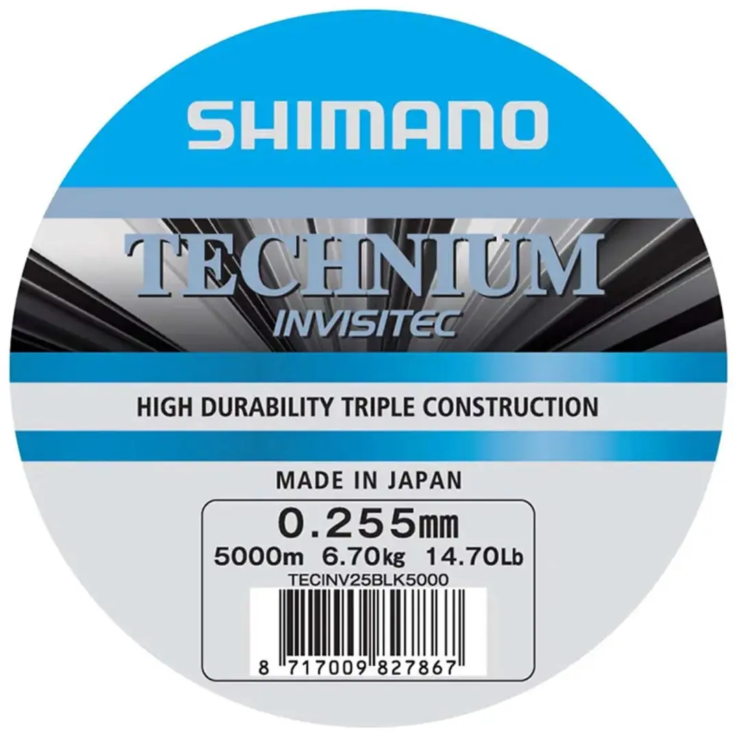 Shimano Technium Invisitec Bulk 0.355mm 5000 Meter