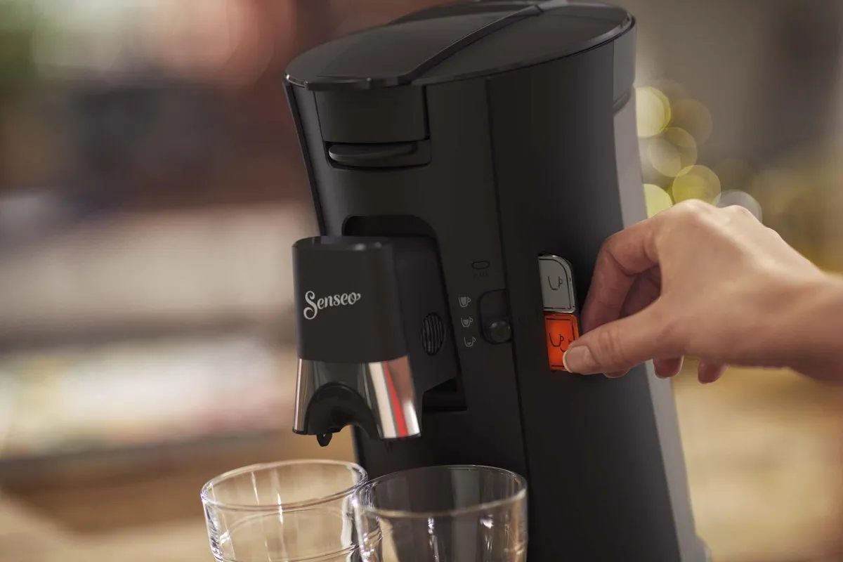 Philips Senseo Select CSA230/60 Koffiepadmachine - 2 Kopjes - Zwart