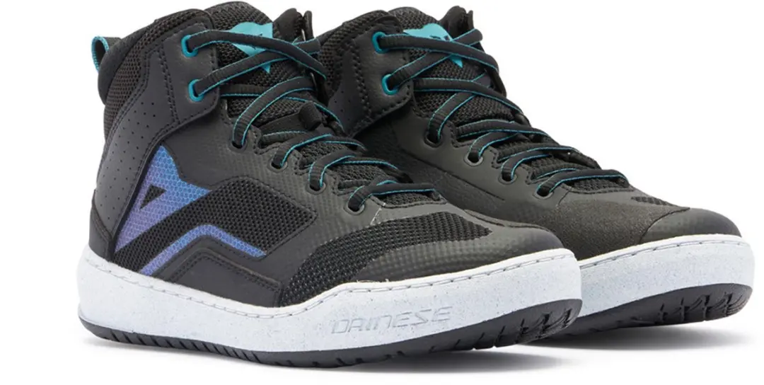 Dainese Suburb Air WMN Shoes Zwart Wit Harbor Blauw