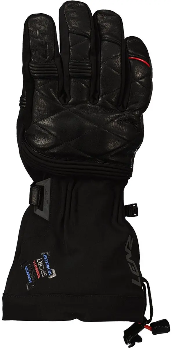 Lenz Scooter Verwarmde Handschoenen Zwart 2XL / Long Man