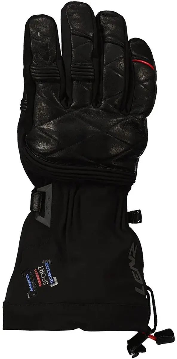 Lenz Scooter Verwarmde Handschoenen Zwart 3XL / Long Man