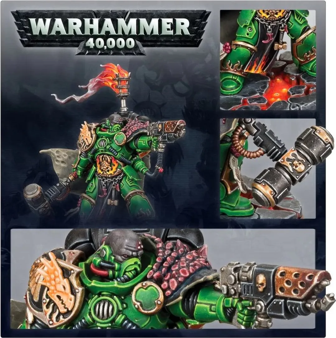 Games Workshop Warhammer Space Marines Captain Terminator 48-92