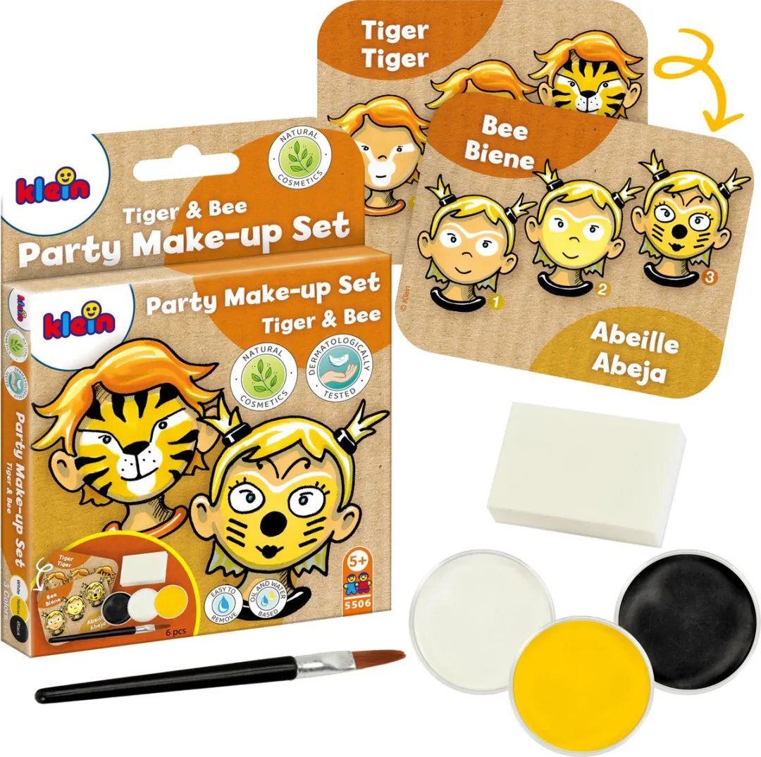 Klein Toys Feest Schminkset Tijger-Bij