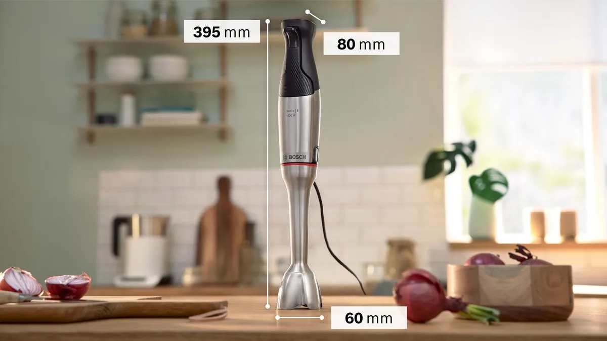 Bosch MSM6M830 Staafmixer - 1200W - Roestvrij staal
