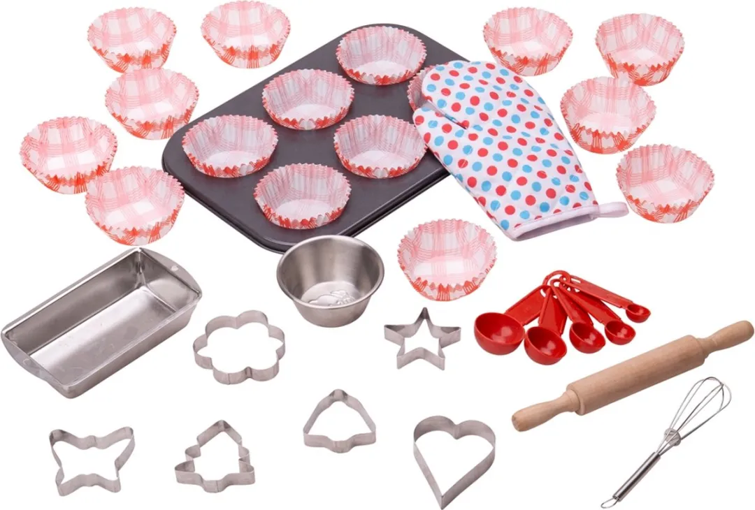 BIGJIGS Jonge Chef's Bakset - Multikleur