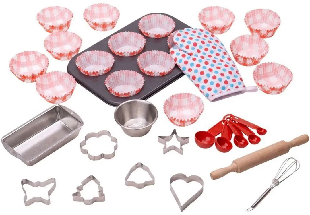 BIGJIGS Jonge Chef's Bakset - Multikleur