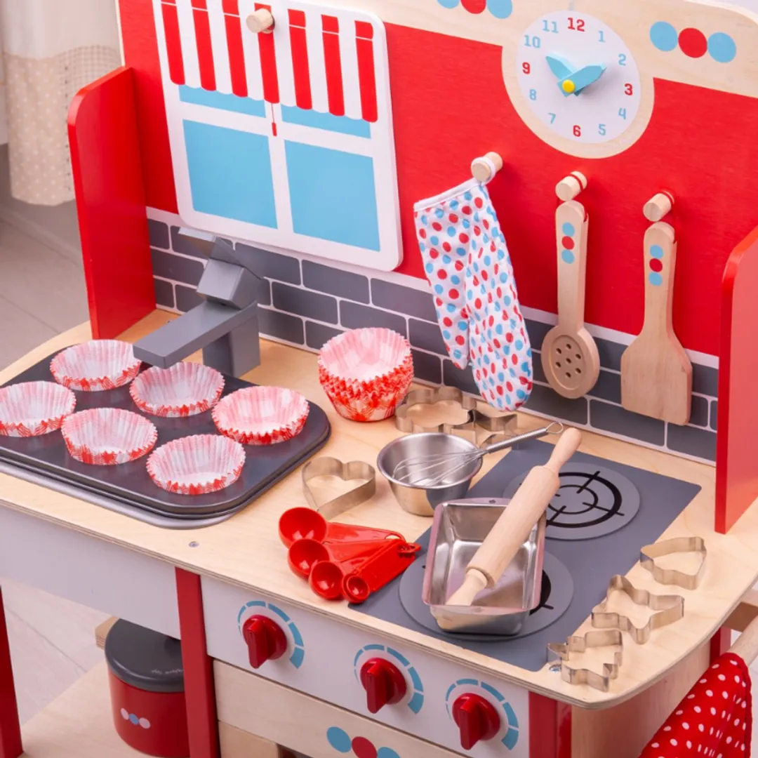 BIGJIGS Jonge Chef's Bakset - Multikleur