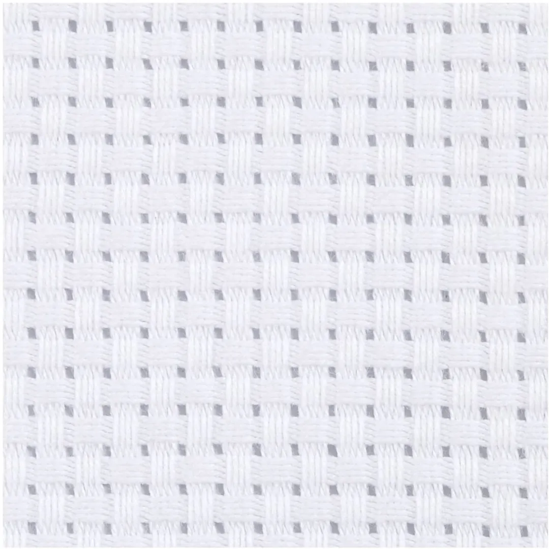 Creativ Company Aida Borduurstof Wit 35x35 - 300x150cm Katoen