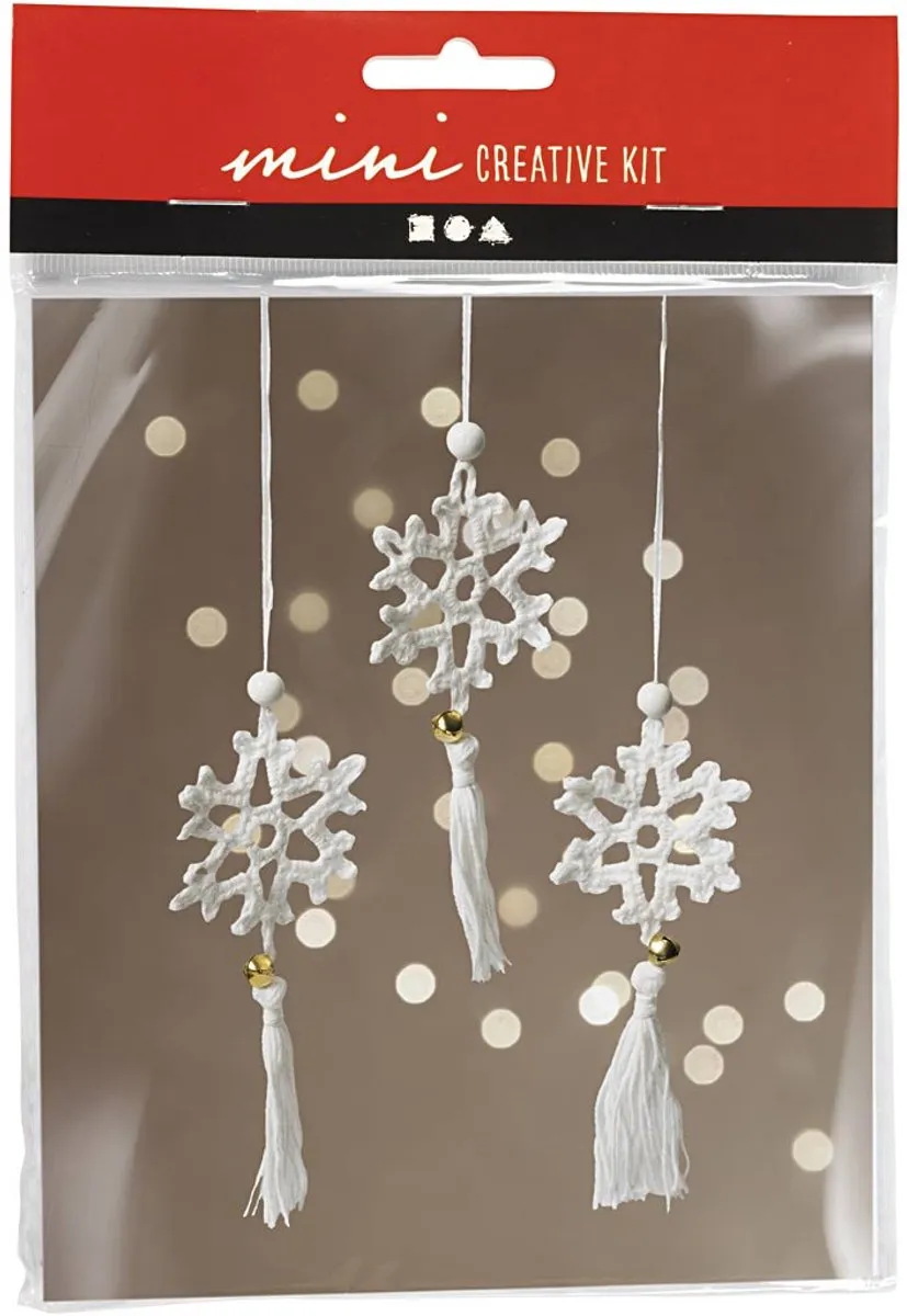 Creativ Company Mini Hobbyset Haken Sneeuwvlokken
