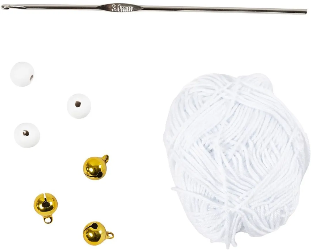 Creativ Company Mini Hobbyset Haken Sneeuwvlokken - Multicolor