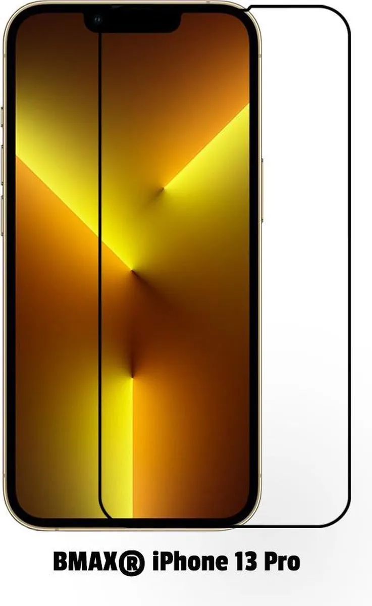 BMAX iPhone 13 Pro Screenprotector 2 Stuks - Zwart