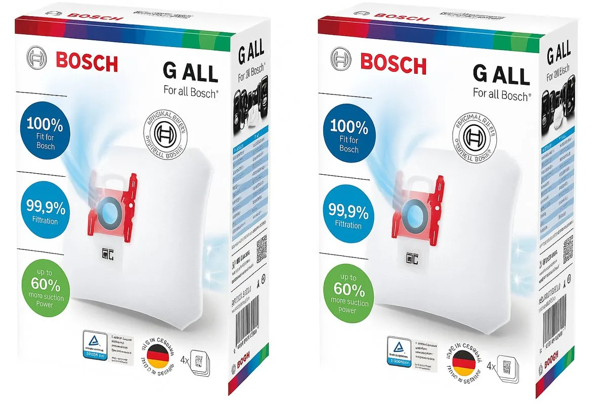 Bosch BBZ41FGALL Stofzuigerzakken - 8 Stuks
