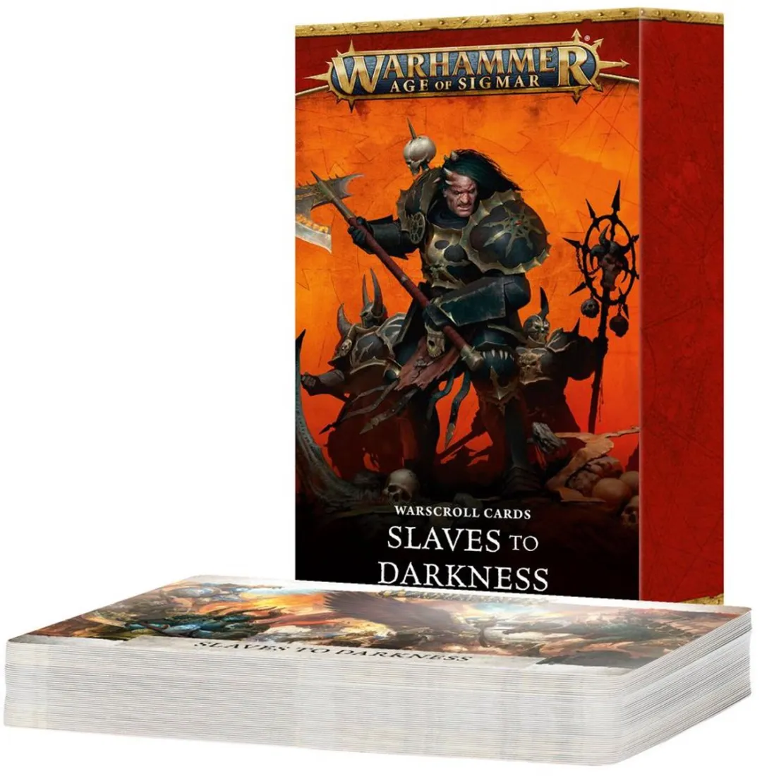 Warhammer Age of Sigmar Slaves to Darkness Warscroll Cards 83-03