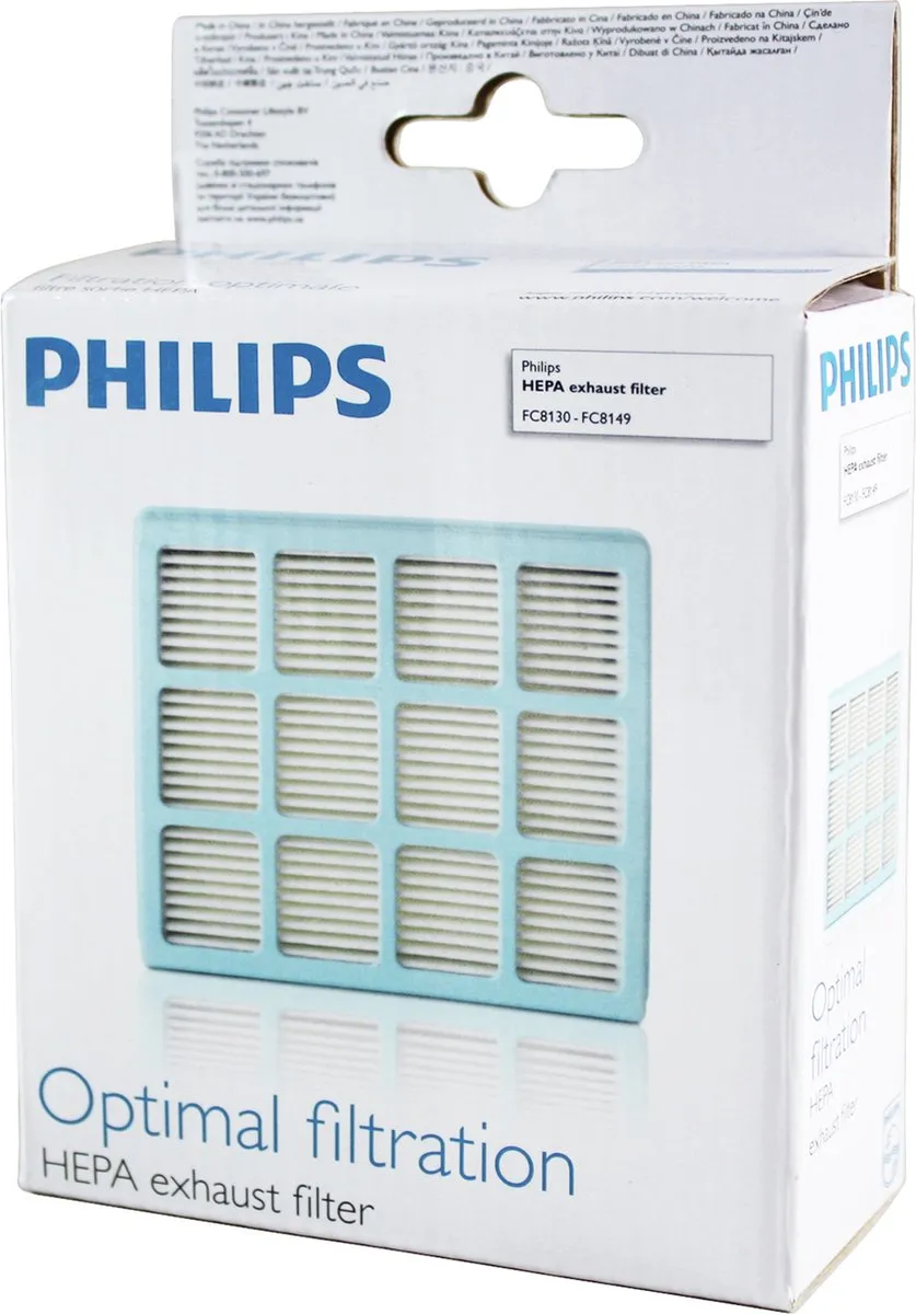 Philips FC8070/01 HEPA10 Uitblaasfilter - 1 Stuk