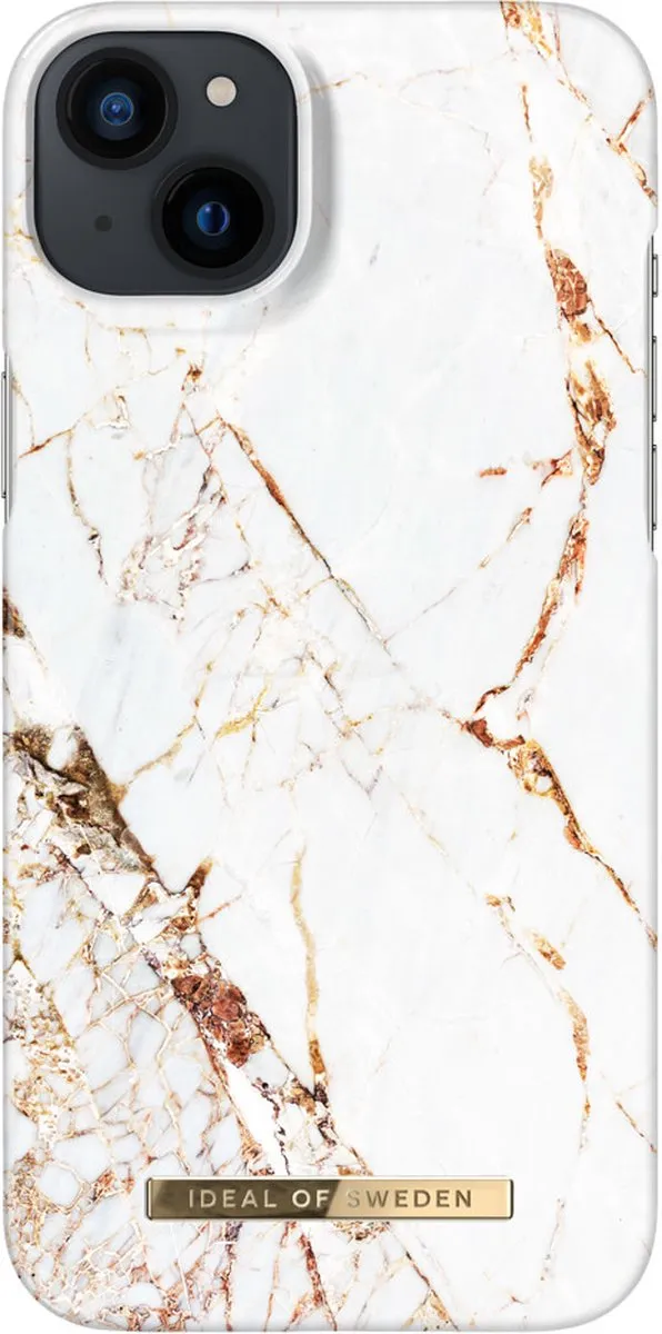 iDeal of Sweden iPhone 14 Plus Backcover - Carrara Gold