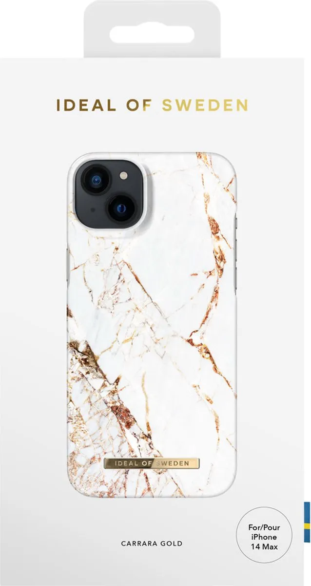 iDeal of Sweden iPhone 14 Plus Backcover - Carrara Gold