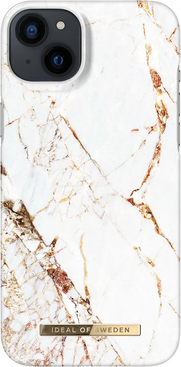 iDeal of Sweden iPhone 14 Plus Backcover - Carrara Gold