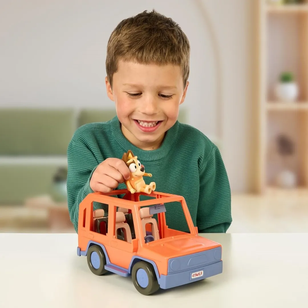 Moose Toys Bluey Familievoertuig - Orange