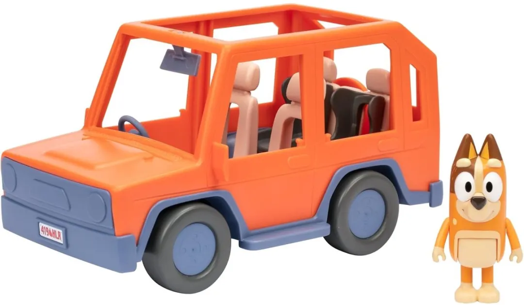 Moose Toys Bluey Familievoertuig - Orange