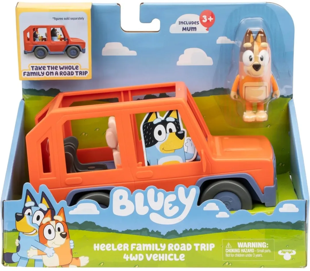 Moose Toys Bluey Familievoertuig