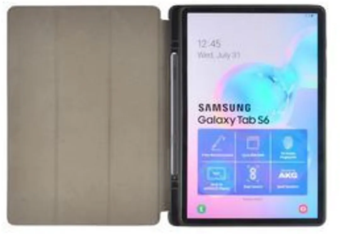 Nedis TCVR10003GY Folio Case - Samsung Galaxy Tab S6 10.5" - Grijs/Zwart - afbeelding 6 van 6
