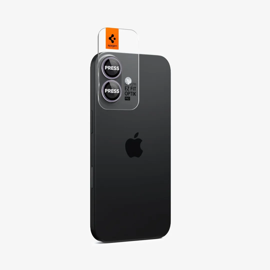Spigen Optik Pro EZ Fit Lens Protector AGL10127 - Paars - 2 Stuks - afbeelding 6 van 6